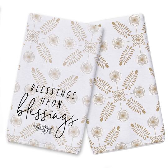 Blessings Upon Blessings Tea Towel Set
